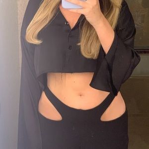 HOUSE OF CB - Osaka Crepe Cutout Pants